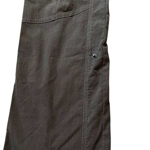 Kuhl Splash Roll Up Mid Rise Pants Dark Green UPF Quick Dry Pockets Women's 2 - Picture 4 of 9